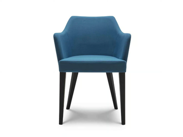 OSCAR 242 - Upholstered fabric chair with armrests by Origins 1971 - view 3
